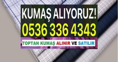 Kumaşçı Spot Kumaş Alan, Stok Kumaş Alan, Parti Kumaş Alanlar ve Kumaş Satımı