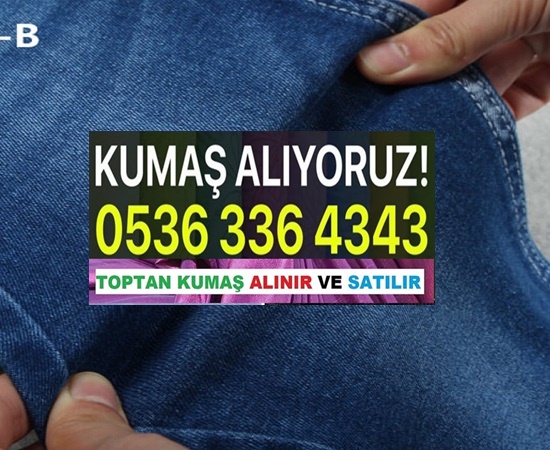 Likralı Denim Kumaş Alanlar