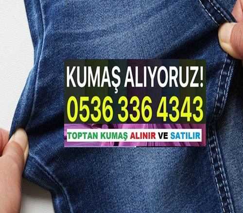 Karışık Kot Kumaş Alanlar ve Tekleme Kot Kumaş Satın Alanlar